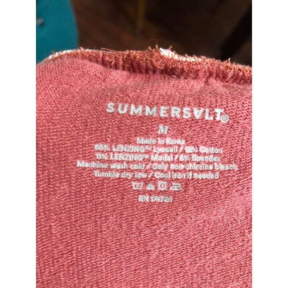 🧺Summersalt Skirt The Softest French Terry Size Medium Faded Rose Floral - Picture 6 of 6